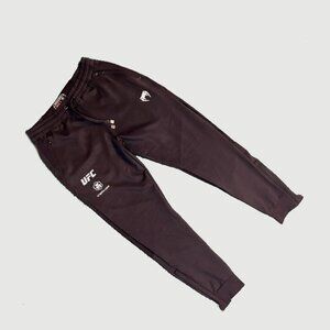 UFC Men's Black Athletic Jogger Pants
